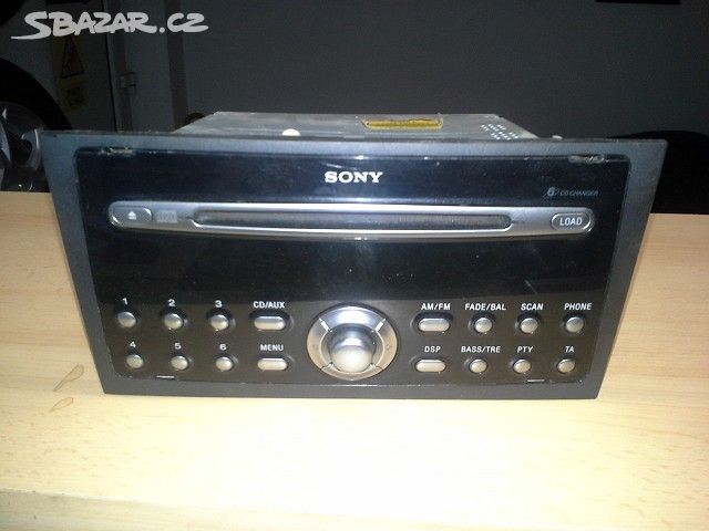 Radio Sony, Ford Mondeo MK3, 2004-2007, mp3 - -